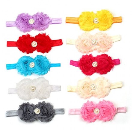 Baby Girl Rose Pearl Princess Hairband